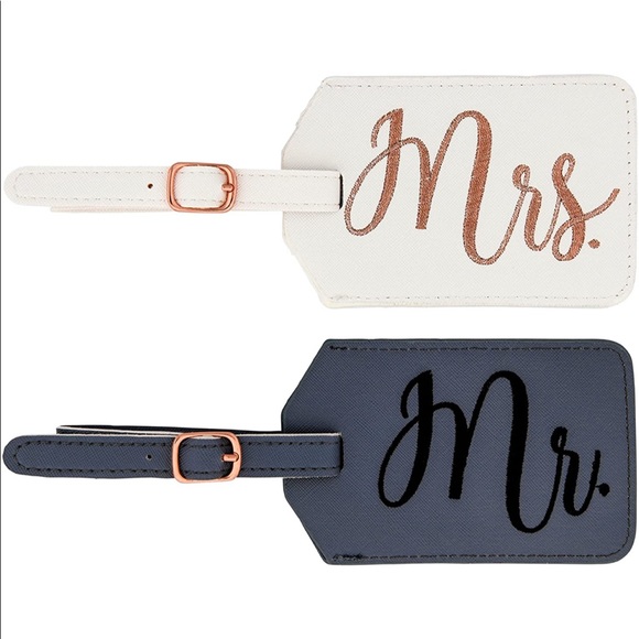 Miamica Other - Mr and Mrs Double Luggage Tag Set